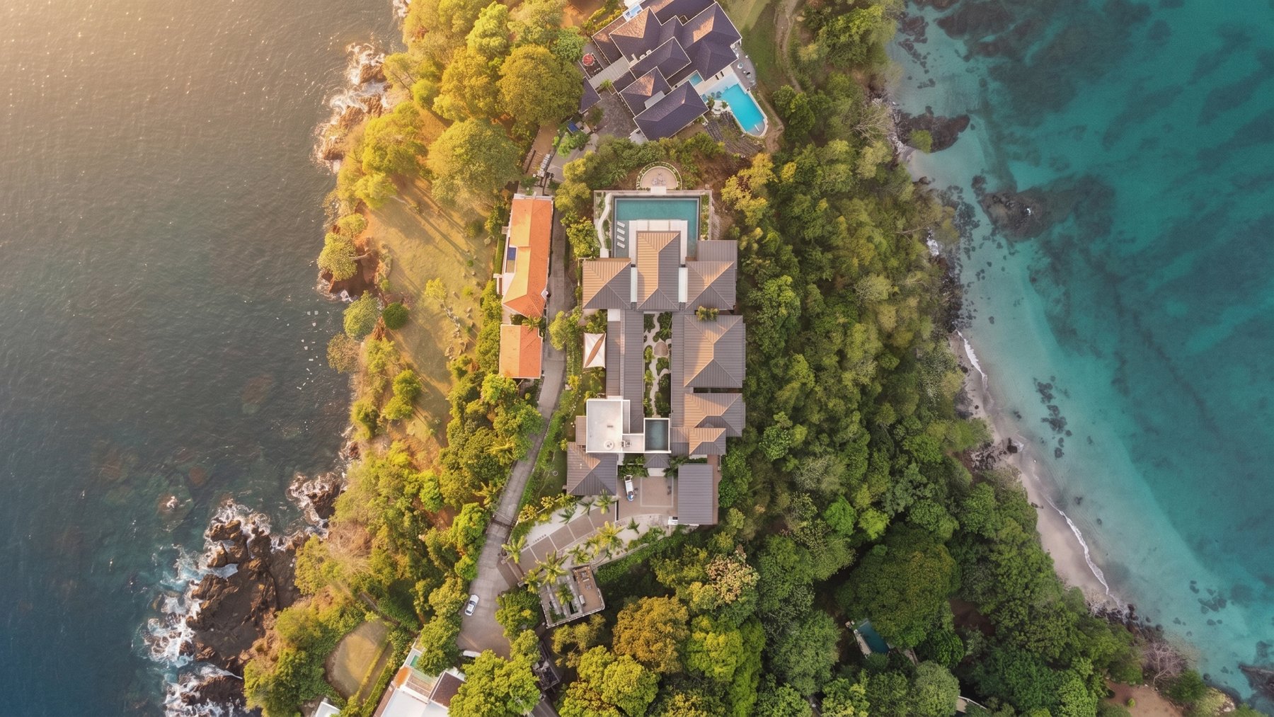 Promontorio — residential architecture, Flamingo, Costa Rica